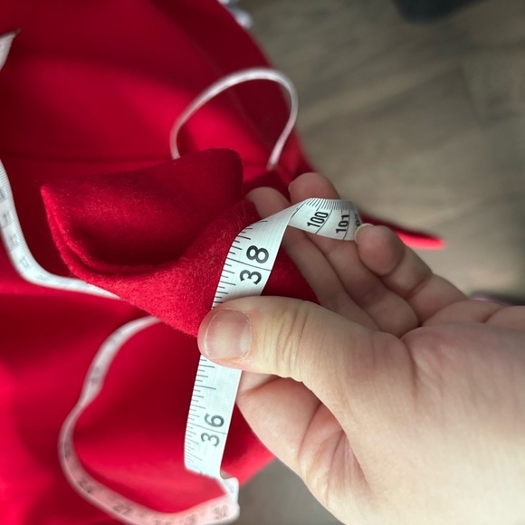 Banana Republic Red 100% wool dress size 6 Valentine’s Day - Picture 6 of 7